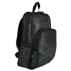 EASTSPORT, INC. Mesh Backpack, 12 x 5 1/2 x 17 1/2, Black