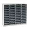Fellowes 25081 Literature Organizers, 48 Sections, 38 1/4 x 11 7/8 x 34 11/16, Dove Gray