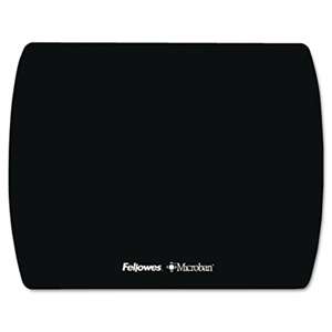 FELLOWES MFG. CO. Microban Ultra Thin Mouse Pad, Black