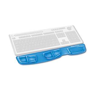 Fellowes 9183101 Gel Keyboard Palm Support, Blue