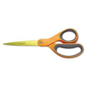 FISKARS MANUFACTURING CORP Classic Stainless Steel Scissors, 8 in. Length, Straight, Orange