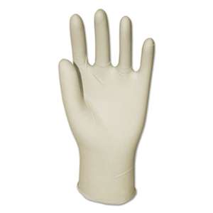 GENERAL SUPPLY Latex General-Purpose Gloves, Powder-Free, Natural, Small, 4.4 mil, 1000/Carton