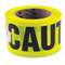 GREAT NECK SAW MFG. Caution Safety Tape, Non-Adhesive, 3" x 1000 ft