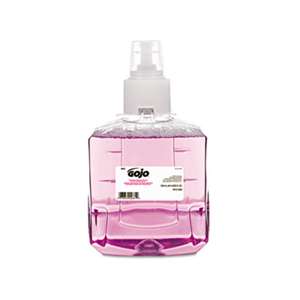 GO-JO INDUSTRIES Antibacterial Plum Foam Hand Wash, 1200mL, Plum Scent, Clear Purple