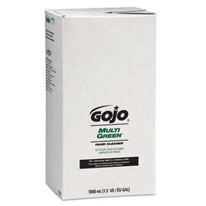 GO-JO INDUSTRIES MULTI GREEN Hand Cleaner Refill, 5000mL, Citrus Scent, Green, 2/Carton