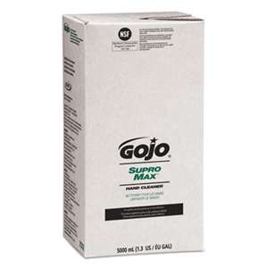 GO-JO INDUSTRIES SUPRO MAX Hand Cleaner Refill, 5000mL, Herbal Scent, Beige, 2/Carton