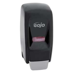 GO-JO INDUSTRIES Bag-In-Box Liquid Soap Dispenser 800-ml, 5 3/4w x 5 1/2d x 11 1/8h, Black