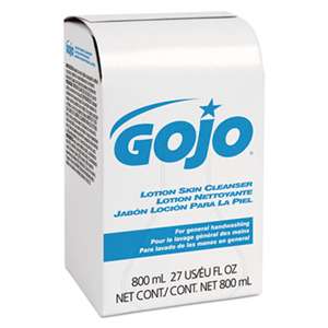 GO-JO INDUSTRIES Lotion Skin Cleanser Refill, Floral, Liquid, 800mL Bag, 12/Carton