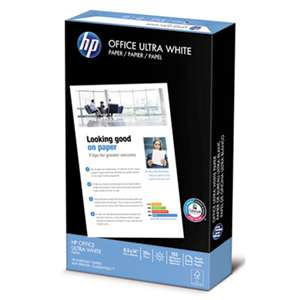 HEWLETT PACKARD COMPANY Office Ultra-White Paper, 92 Bright, 20lb, 8-1/2 x 14, 500/Ream