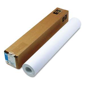 HEWLETT PACKARD COMPANY Designjet Inkjet Large Format Paper, 4.5 mil, 24" x 150 ft, White