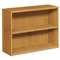 HON COMPANY 10500 Series Laminate Bookcase, Two-Shelf, 36w x 13-1/8d x 29-5/8h, Harvest