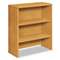 HON COMPANY 10700 Series Bookcase Hutch, 32 5/8w x 14 5/8d x 37 1/8h, Harvest