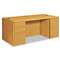 HON COMPANY 10700 Double Pedestal Desk w/Full Height Pedestals, 72w x 36d x 29 1/2h, Harvest