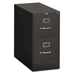 HON COMPANY 310 Series Two-Drawer, Full-Suspension File, Letter, 26-1/2d, Charcoal