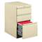 HON COMPANY Efficiencies Mobile Pedestal File with One File/Two Box Drawers, 22-7/8d, Putty