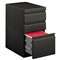 HON COMPANY Efficiencies Mobile Pedestal File w/One File/Two Box Drawers, 22-7/8d, Charcoal