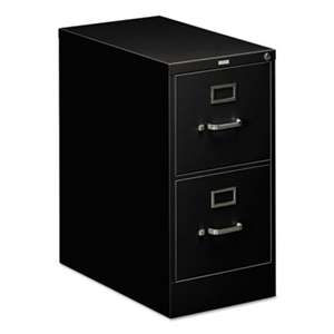 HON COMPANY 510 Series Two-Drawer Full-Suspension File, Letter, 29h x25d, Black