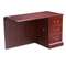 HON COMPANY 94000 Series "L" Workstation Right Return, 48w x 24d x 29-1/2h, Mahogany