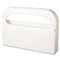 HOSPECO Toilet Seat Cover Dispenser, Half-Fold, Plastic, White, 16w x 3 1/4d x 11 1/2h