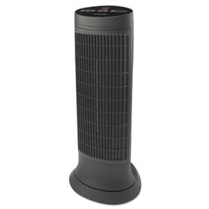 HONEYWELL ENVIRONMENTAL Digital Tower Heater, 750 - 1500 W, 10 1/8" x 8" x 23 1/4", Black