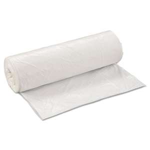 INTEGRATED BAGGING SYSTEMS Low-Density Can Liner, 40 x 46, 45-Gallon, .80 Mil, White