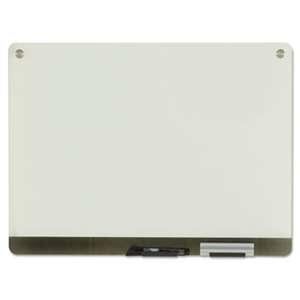 ICEBERG ENTERPRISES Clarity Glass Personal Dry Erase Boards, Ultra-White Backing, 24 x 18