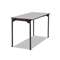 ICEBERG ENTERPRISES Maxx Legroom Rectangular Folding Table, 48w x 24d x 29-1/2h, Gray/Charcoal