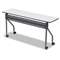 ICEBERG ENTERPRISES OfficeWorks Mobile Training Table, 60w x 18d x 29h, Gray/Charcoal