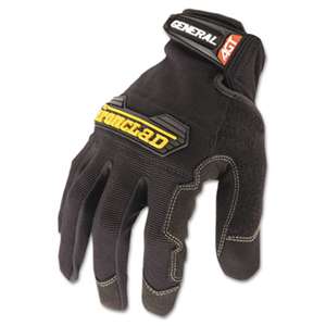 IRONCLAD PERFORMANCE WEAR General Utility Spandex Gloves, Black, Large, Pair
