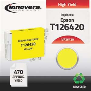 INNOVERA Remanufactured T126420 (126) Ink, Yellow
