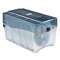 INNOVERA CD/DVD Storage Case, Holds 150 Discs, Clear/Smoke