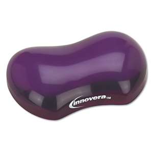 INNOVERA Gel Mouse Wrist Rest, Purple