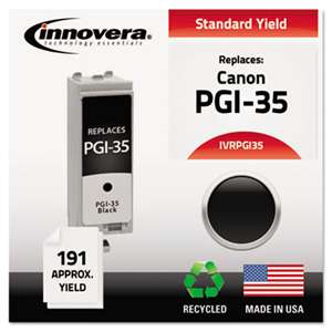 INNOVERA Remanufactured 1509B002 (PGI-35) Ink, Black