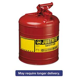 JUSTRITE MFG CO Safety Can, Type I, 5gal, Red
