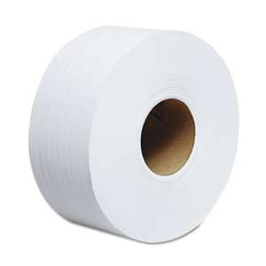 Scott 02129 Tradition JRT Jumbo Roll Bathroom Tissue, 2-Ply, 9" dia, 1000ft, 12 Rolls/Carton