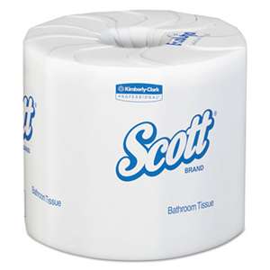 KIMBERLY CLARK 100% Recycled Fiber Bathroom Tissue, 2-Ply, 506 Sheets/Roll, 80/Carton