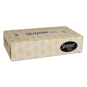 KIMBERLY CLARK Facial Tissue, 2-Ply, Flat Box, 100/Box, 30 Boxes/Carton