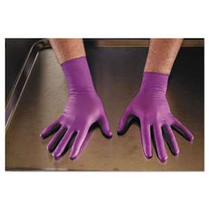 KIMBERLY CLARK PURPLE NITRILE Exam Gloves, Medium, Purple, 500/CT