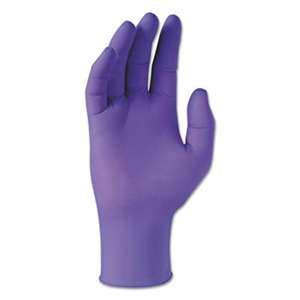 KIMBERLY CLARK PURPLE NITRILE Exam Gloves, Small, Purple, 100/Box