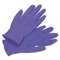 KIMBERLY CLARK PURPLE NITRILE Exam Gloves, Medium, Purple, 100/Box