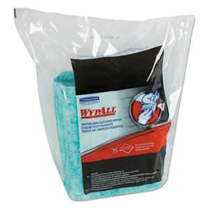 WypAll* 91367CT Waterless Cleaning Wipes Refill Bags, 10 1/2 x 12 1/4, 75/Pack
