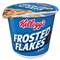 KELLOGG'S Breakfast Cereal, Frosted Flakes, Single-Serve 2.1oz Cup, 6/Box