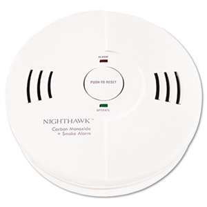 KIDDE Night Hawk Combination Smoke/CO Alarm w/Voice/Alarm Warning