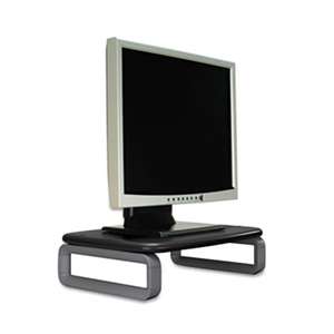 ACCO BRANDS, INC. Monitor Stand Plus with SmartFit System, 16 x 11 5/8 x 6, Black/Gray