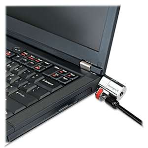 KENSINGTON ClickSafe Keyed Laptop Lock, 5ft Cable, Black