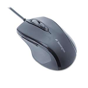 KENSINGTON Pro Fit Wired Mid-Size Mouse, USB, Black