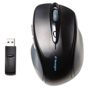 KENSINGTON Pro Fit Full-Size Wireless Mouse, Right, Black