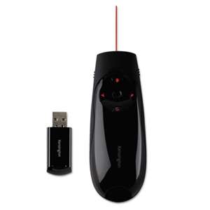 ACCO BRANDS, INC. Presenter Expert Red Laser Wireless Presenter, Class 2, Black