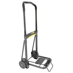 KANTEK INC. Ultra-Lite Folding Cart, 250lb Capacity, 11 x 13 1/4 Platform, Black