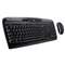 LOGITECH, INC. MK320 Wireless Desktop Set, Keyboard/Mouse, USB, Black